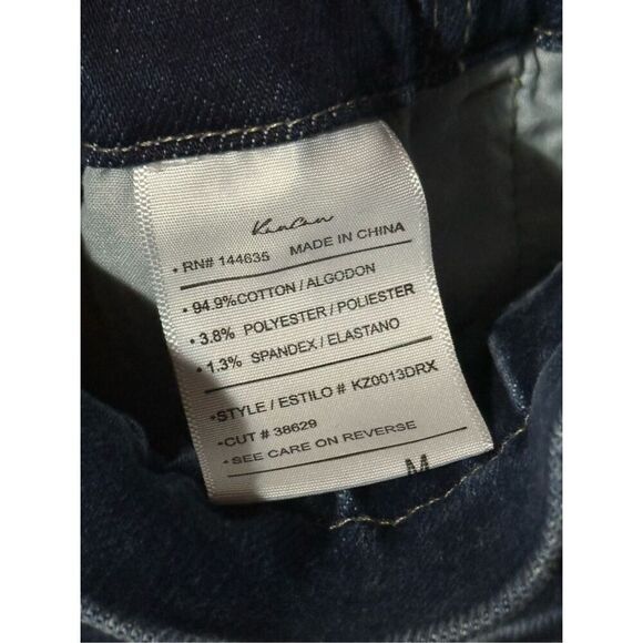 Women’s Kancan Paper Bag High waist Belted Elastic waist Jeans Size Medium - Picture 9 of 9